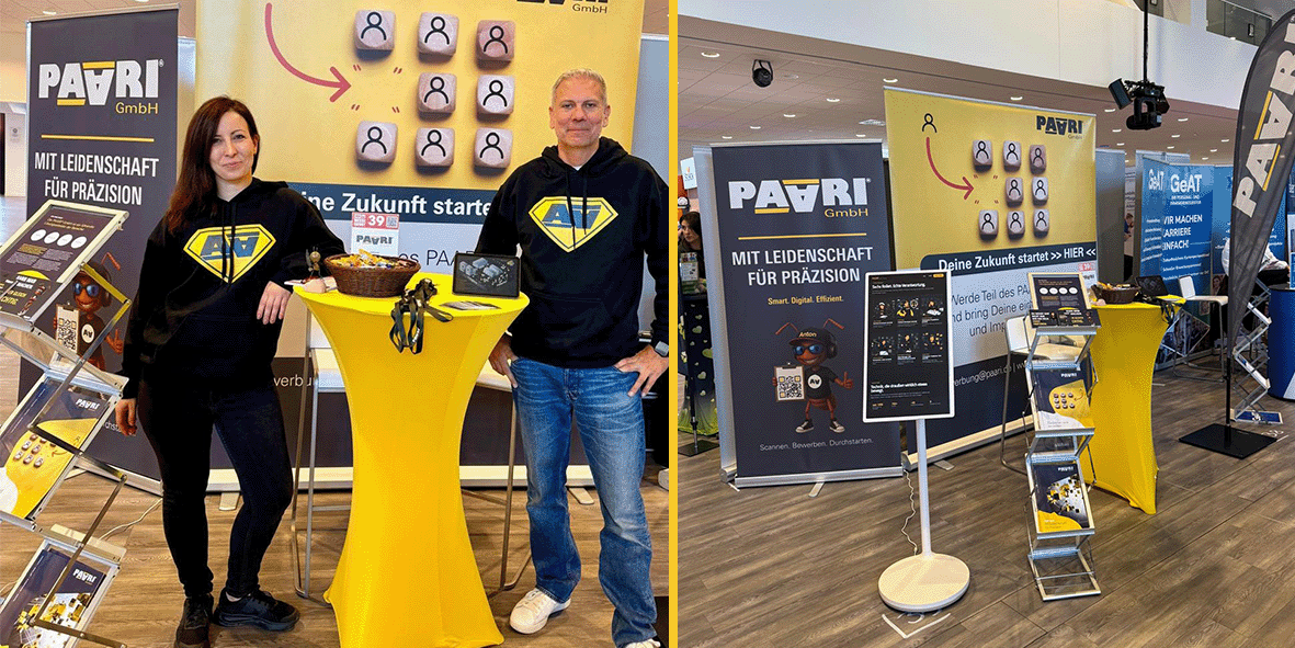 Helden gesucht und Talente getroffen: PAARI auf der Jobmesse Erfurt